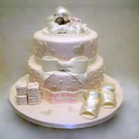 le gâteau rose bonbon