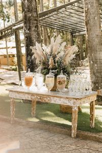 Casamento no campo colorido e com toque boho em Itatiba