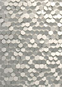I like the honeycomb pattern and the way the light is reflected in the image, giving it texture. More