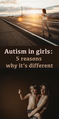 Signs and symptoms of autism in girls. 5 Reasons why autism is different in girls. #aspergers #autism #asd #autistic #spectrum