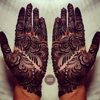 Hartalika Teej Mehndi Designs For Both Hands