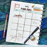 Inspiration pour ton planning ! Collection d'autocollants pour embellir ton agenda et bullet journal