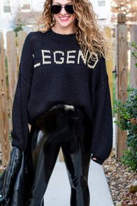 Non-Basic Black Outfit featuring Vinyl Leggings. | LSR