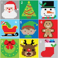 MES FAVORIS TRICOT-CROCHET: Modèle gratuit : Un plaid de Noël au crochet
