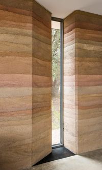 Tour this amazing rammed earth home nestled in the Texas Hill Country