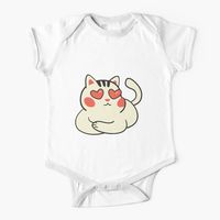 💬 Cool Cat Love Baby One-Piece 🔝 #HouseCat #Animals #Cat #Love #CuteHalloweenCat #Relaxed #CoolSweatshirtsHoodies #Kitten #Cats #BeautifulCat