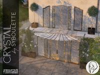 Crystal door cc sims 4 - Syboulette Custom Content for The Sims 4