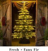 Fresh + Faux Fir