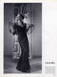 Chanel 1936 Evening Gown, Fashion Photography