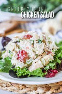 The BEST Greek Yogurt Chicken Salad - Easy Family Recipes