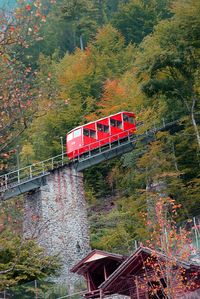 The Harderbahn Funicular, Interlaken, Switzerland