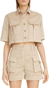 Cargo Crop Shirt