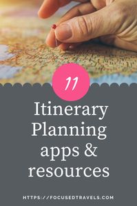 The best itinerary planning apps include Trip Hobo, Sygic travel maps and Wanderlog. Read more about them here!