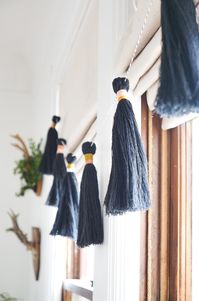 DIY Holiday Tassel Garland with The Forest Fern - Francois et Moi