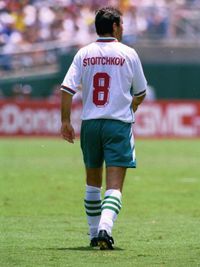Stoichkov en el Mundial de EEUU 94