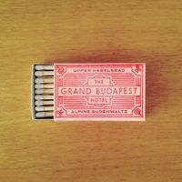 Hand-stamped about two hundred of these matchbooks for the...