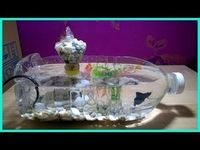 DIY AQUARIUM FISH TOWER OF PLASTIC BOTTLE ART | Har Channel - YouTube