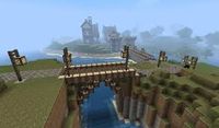Image result for simple minecraft bridge