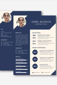 Introducing Hudson - Fashion CV Resume Set
