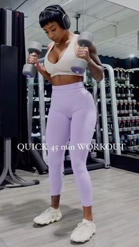 Diamond. on Instagram: "DUMBBELL FULL BODY WORKOUT‼️ Have you out in less than an hour. 4 sets of 15 each I’m using 25s & 15s. SAVE & SHARE Leggings and Sweater : @shoppherfectfit"