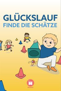 Das Staffelspiel Glückslauf bringt Spaß und Spannung in deinen Sportunterricht. Schicke deine Klasse auf die Suche nach den Schätzen und sorge so für Abwechslung in deinem Schulsport. #sportunterricht #grundschule #glückslauf #lehrerin
