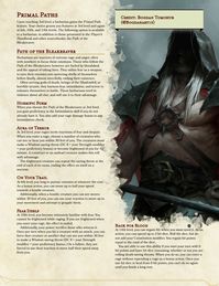 The Barbarian Path of the Bleakreaver (v3), chase down and terrify your foes with your anger! : UnearthedArcana