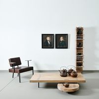 Ludy fauteuil, Jacoba salontafelset en Lutgarde kast| Pilat&Pilat