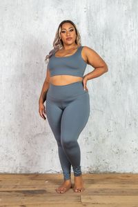 SPECIFICATIONS: Take your workout to a whole new level and celebrate your love of getting fit with this Curvy 2-Piece Workout Outfit. Featuring a stylish sports bra and a fantastic pair of leggings, this athletic apparel is the perfect way to get your workout on! If you’re looking for plus-size apparel that also is super comfortable, this fitness outfit is the perfect way to get fit! This sports bra and leggings are built for high speed and low drag! Comfortable and attractive, this two-piece ou