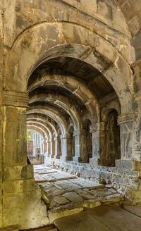 Interior of Sanahin Monastery, Armenia