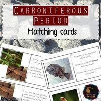 Paleozoic Era : Carboniferous Period: montessori inspired activity for great story work
