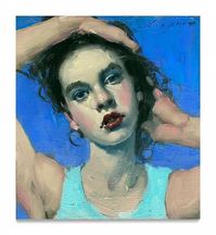 Malcolm Liepke | Sitting in Her Chair | 2022 | Telluride Gallery