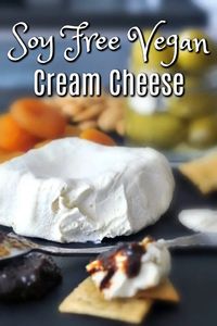 Vegan Cream Cheese @spabettie #vegan #soyfree #glutenfree #cheese