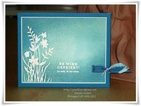 Just Believe SU Stamp. Resist Embossing