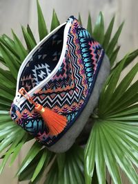 KIT COUTURE : Mini Pochette TRIBAL