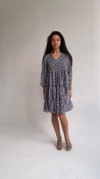 The Cottagecore flower print chiffon dress will make you feel like you've stepped back in time to the Victorian era, making a bold statement about the strong women who sparked feminism and changed the course of history. Made from chiffon material with a layered ruffle that lightly peeks out the flirty frills of this flower print dress, this mod piece is sure to make a rather dainty impression on your peers. ★US free shipping ★Quality fabrics ★5 colors to choose from