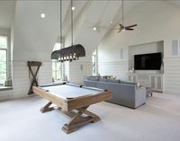 Lake House with Transitional Interiors - Home Bunch Interior Design Ideas