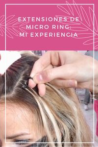 Yo antes usaba extensiones de clip. Pero no me había planteado más. Me decidí poner las permanentes para ganar longitud, peso y color. Llevo un año con ellas y os cuento mi experiencia.