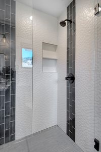 Guest Bathroom Shower #tile #shower #guestbathroom #bathroomideas #bathroom
