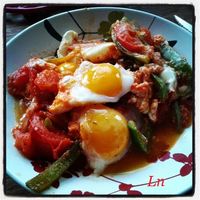 Keskonmangemaman?: Piperade basque et ses oeufs