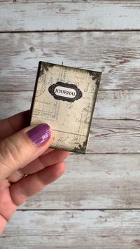 Print & craft your own adorable Mini Junk Journal! Comes with cover, pages & ephemera to fill it up! From My Porch Prints on Etsy.