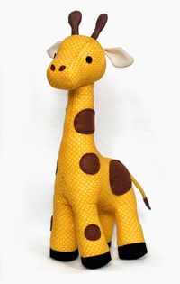 Giraffe sewing pattern