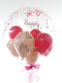 Beautiful personalised balloons delivered! Personalised with your own message and supplied inflated to surprise and delight the lucky recipient. Balloons delivered throughout the UK! To find out more please visit our website. #balloonsbycelebrations #balloongift #balloonsdelivereduk #balloondeliveryuk #ballooninabox #sendingballoons #personalisedballoons #birthdayballoons