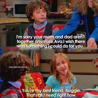 #GirlMeetsWorld 3x02 "Girl Meets High School: Part Two" - Auggie and Ava