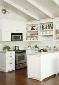A small and perfect kitchen.