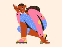 Summertime 🌸 by Olga Gurova on Dribbble