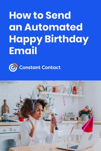 If you’re diving into the world of email marketing automation, birthday emails are a great place to start because they’re quick and easy to set up.