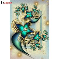 Huacan Diamond Embroidery Flower 5D DIY Diamond Painting Full Drill Square Diamonds Mosaic Cross Stitch Rhinestones Home Decor November 2018