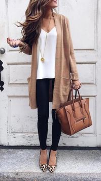 Elegante Business Casual Outfits mit Flats 12 #topfalloutfits