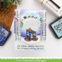 Lawn Fawn Video {12.6.22} Mindy's Hot Foil on Acetate Winter Skies Card - Lawn Fawn