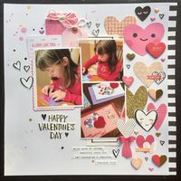 Happy Valentine's Day - Crate Paper - Hello Love Collection